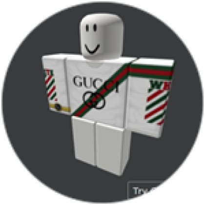 white gucci shirt roblox|Roblox Gucci headband.